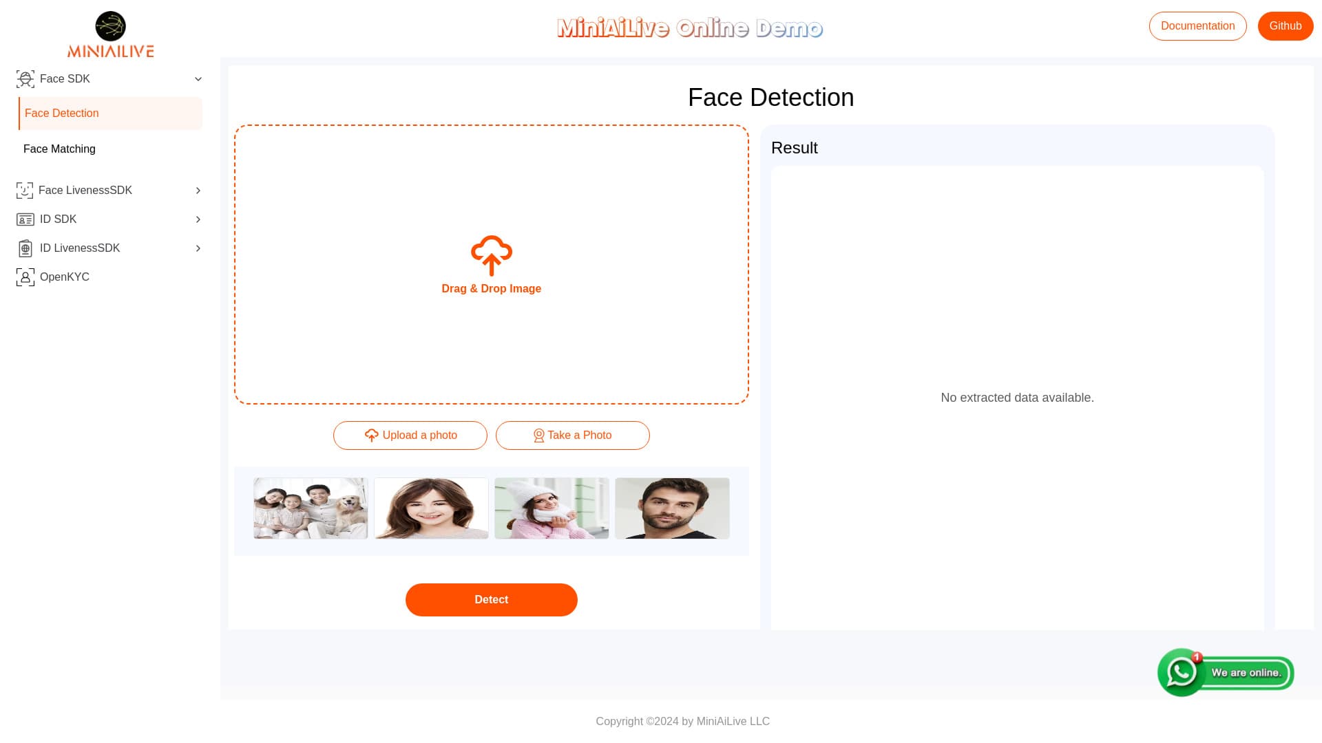 Face & ID Recognition Online Demo thumbnail