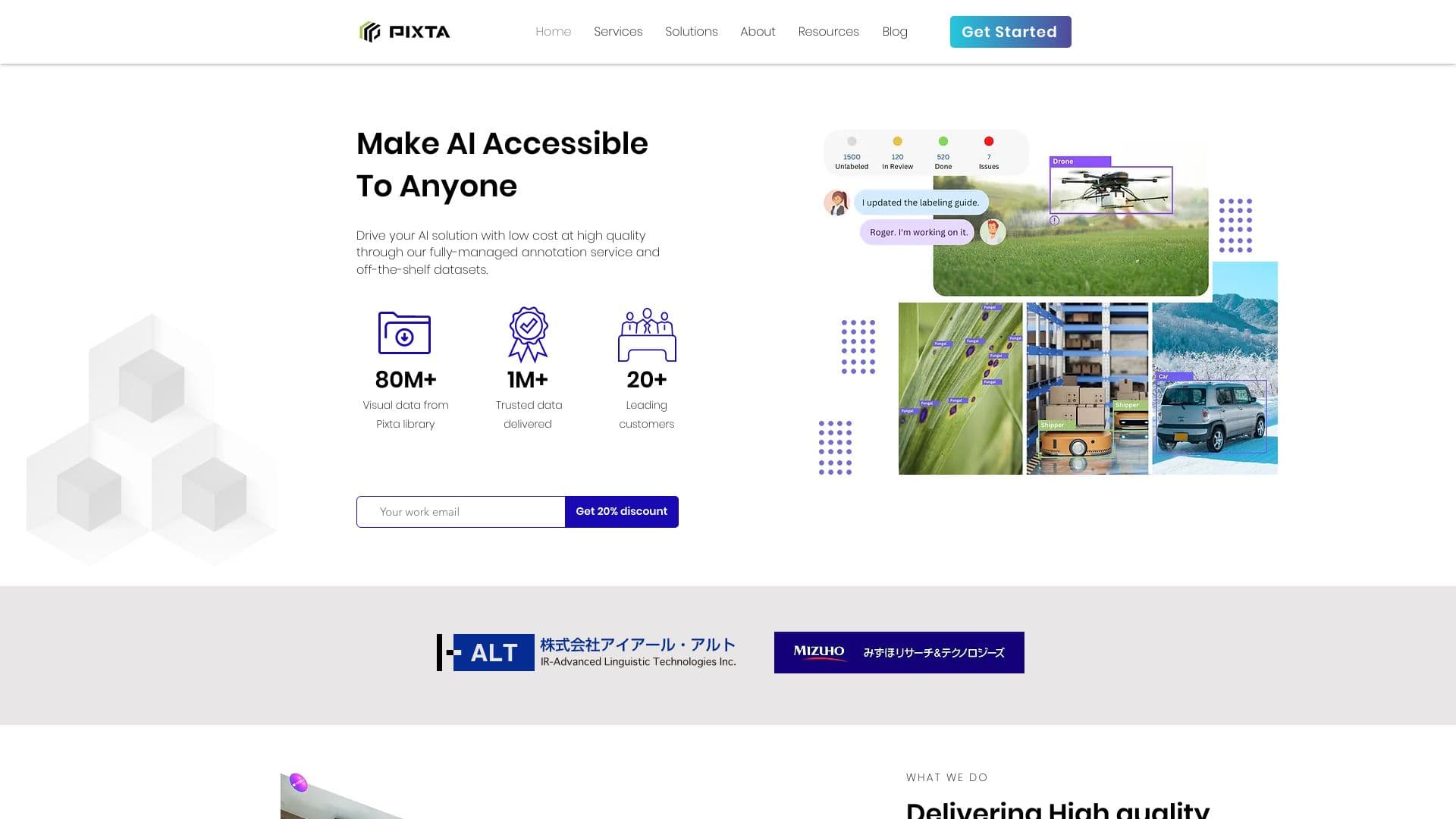 PIXTA AI - AI/ML Training data service thumbnail