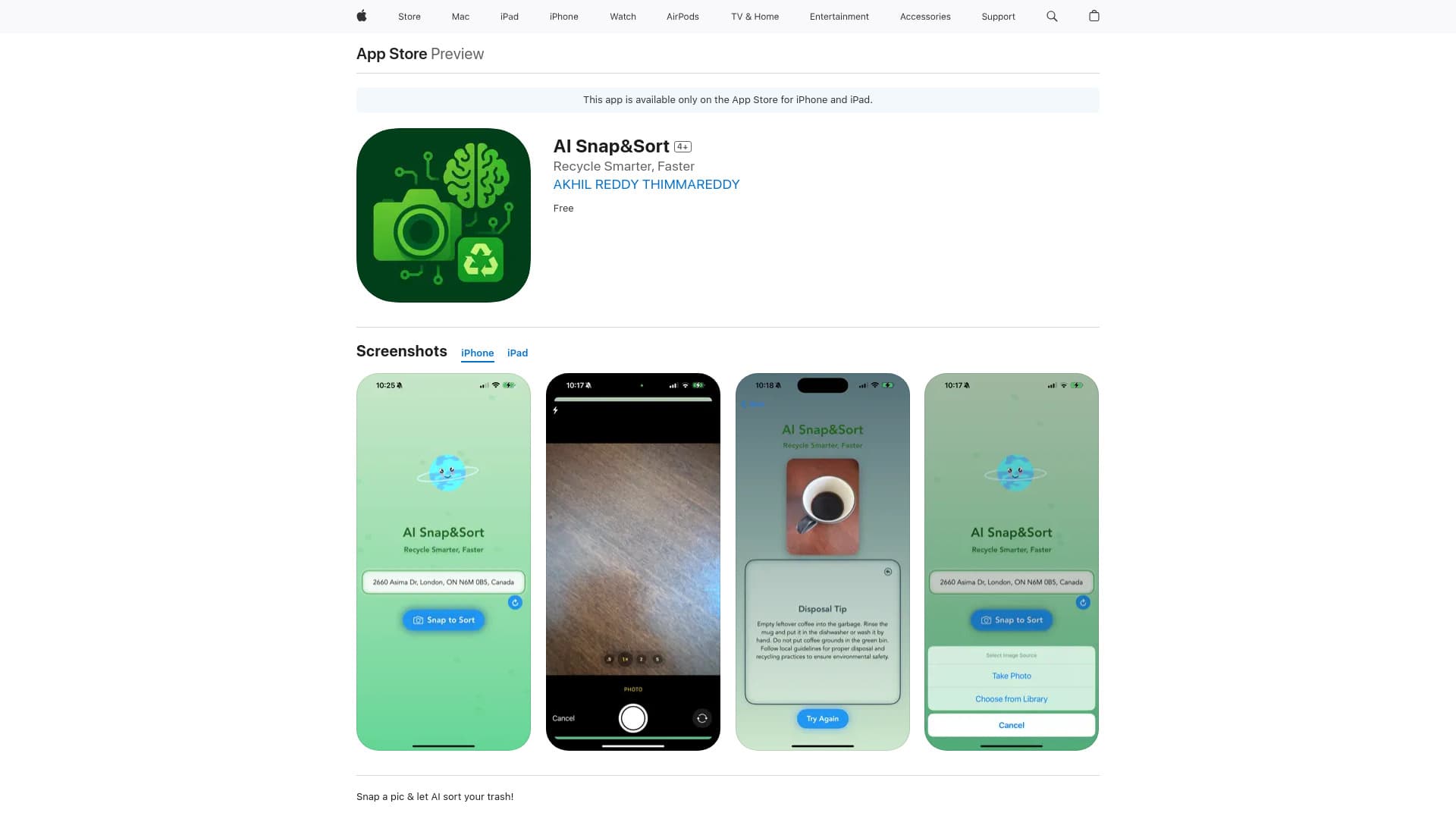AI Snap&Sort thumbnail