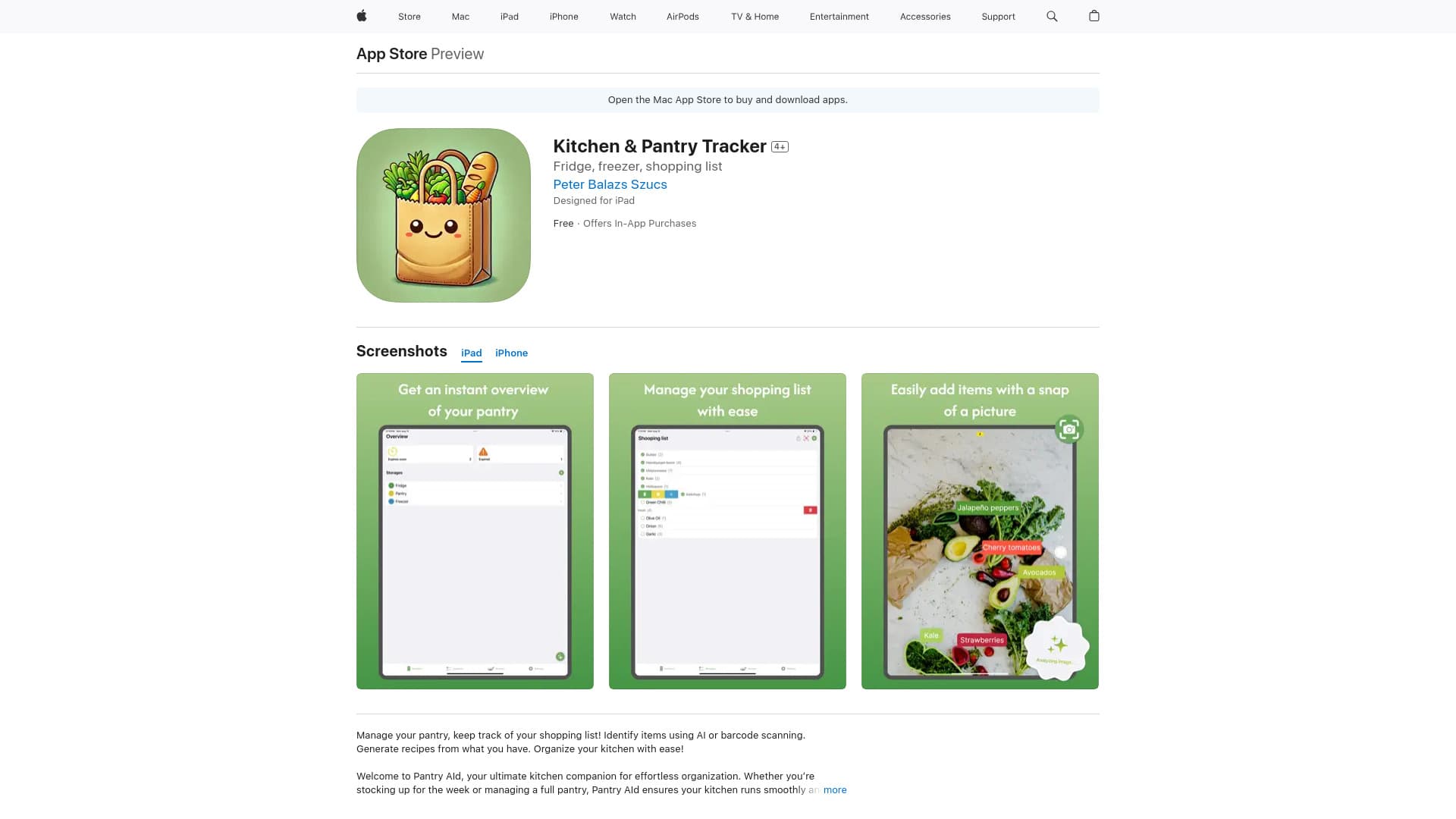 Pantry AId thumbnail