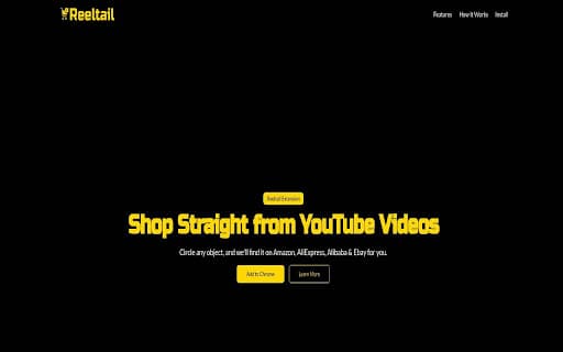 Reeltail: Shop Straight from YouTube Videos. thumbnail