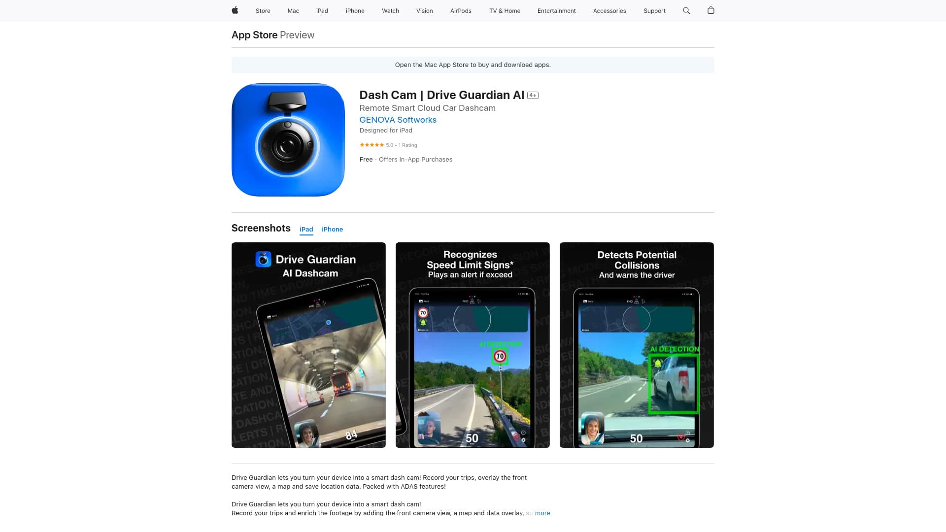Drive Guardian AI | Dash Cam thumbnail