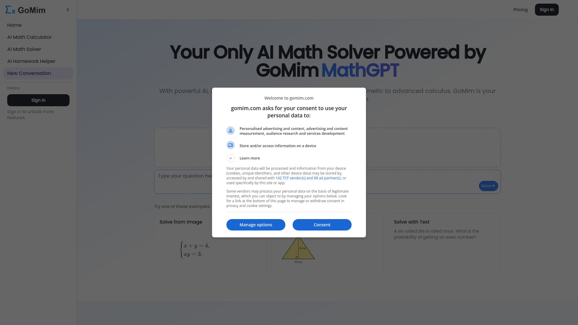 GoMim Math AI thumbnail