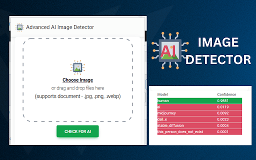 AI Image Detector & Fake Picture Check Online thumbnail