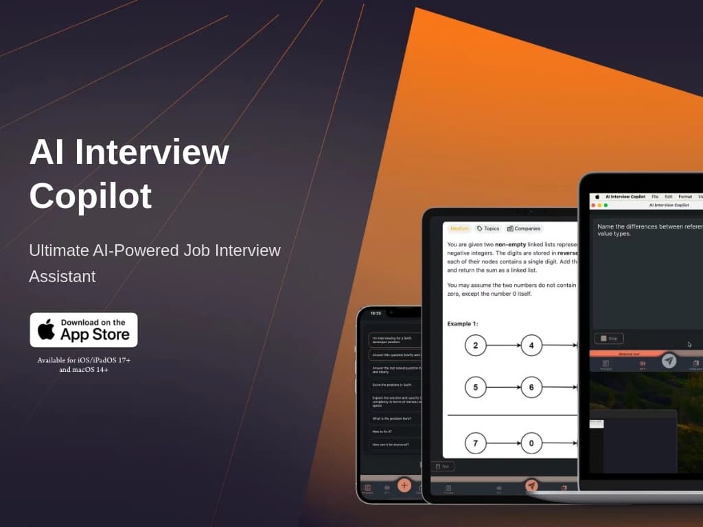 AI Interview Copilot thumbnail