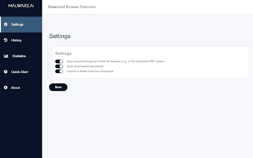 MalwareAI Browser Security thumbnail
