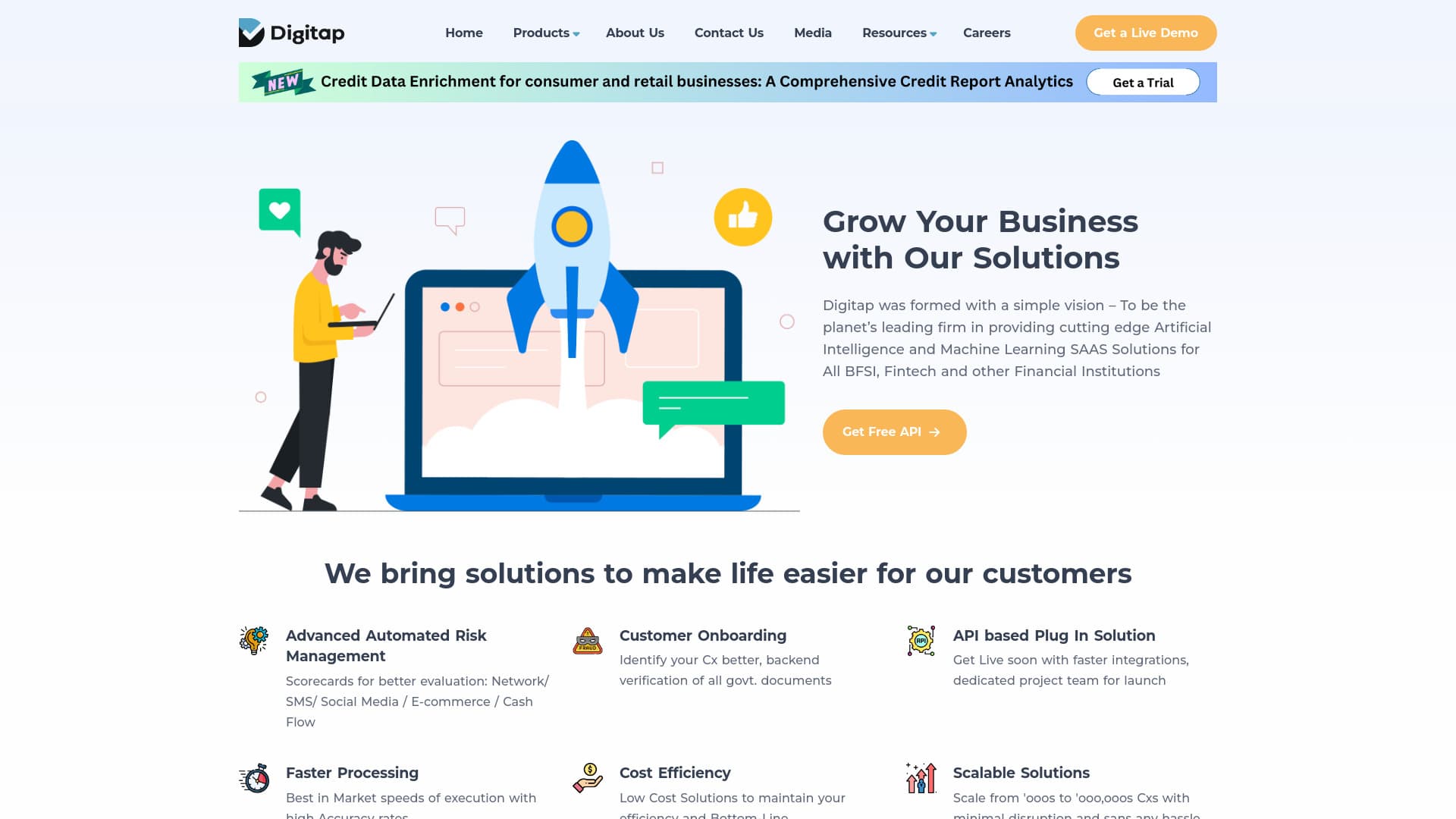 Credit Report Analytics API thumbnail
