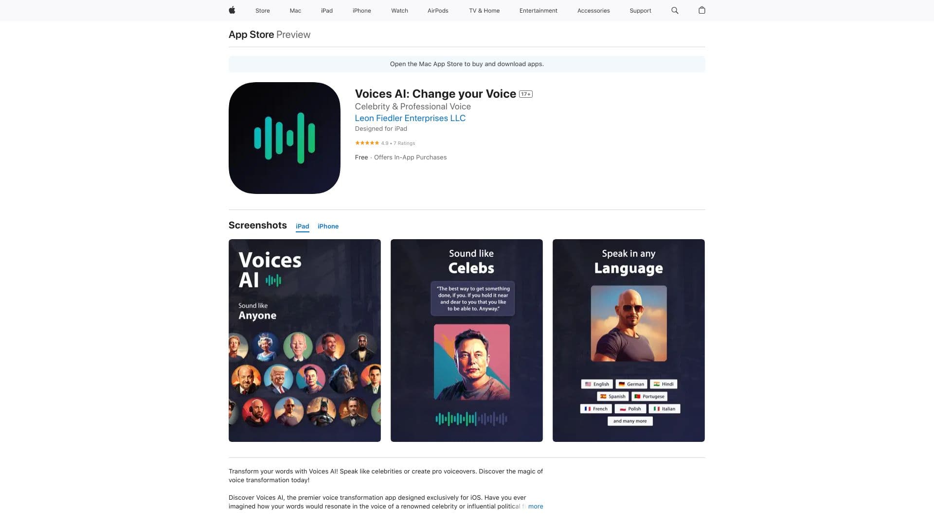Voices AI: Change your Voice thumbnail