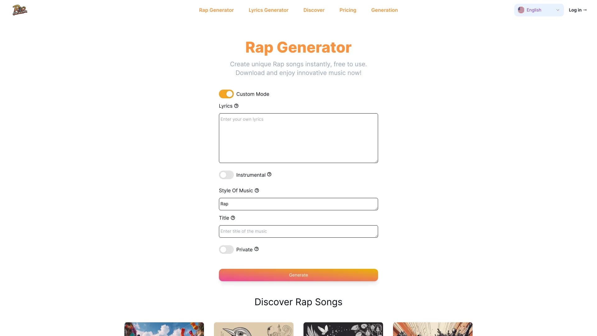 Rap Generator thumbnail