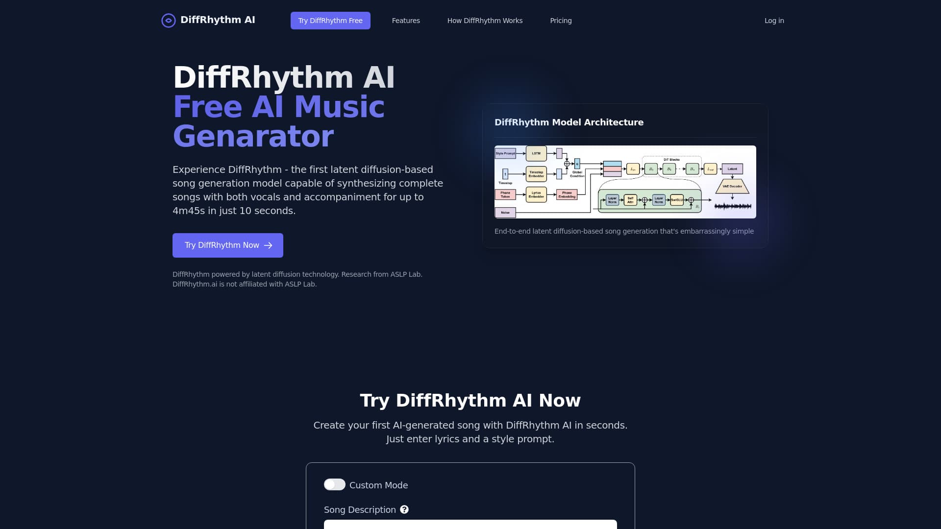 DiffRhythm AI thumbnail