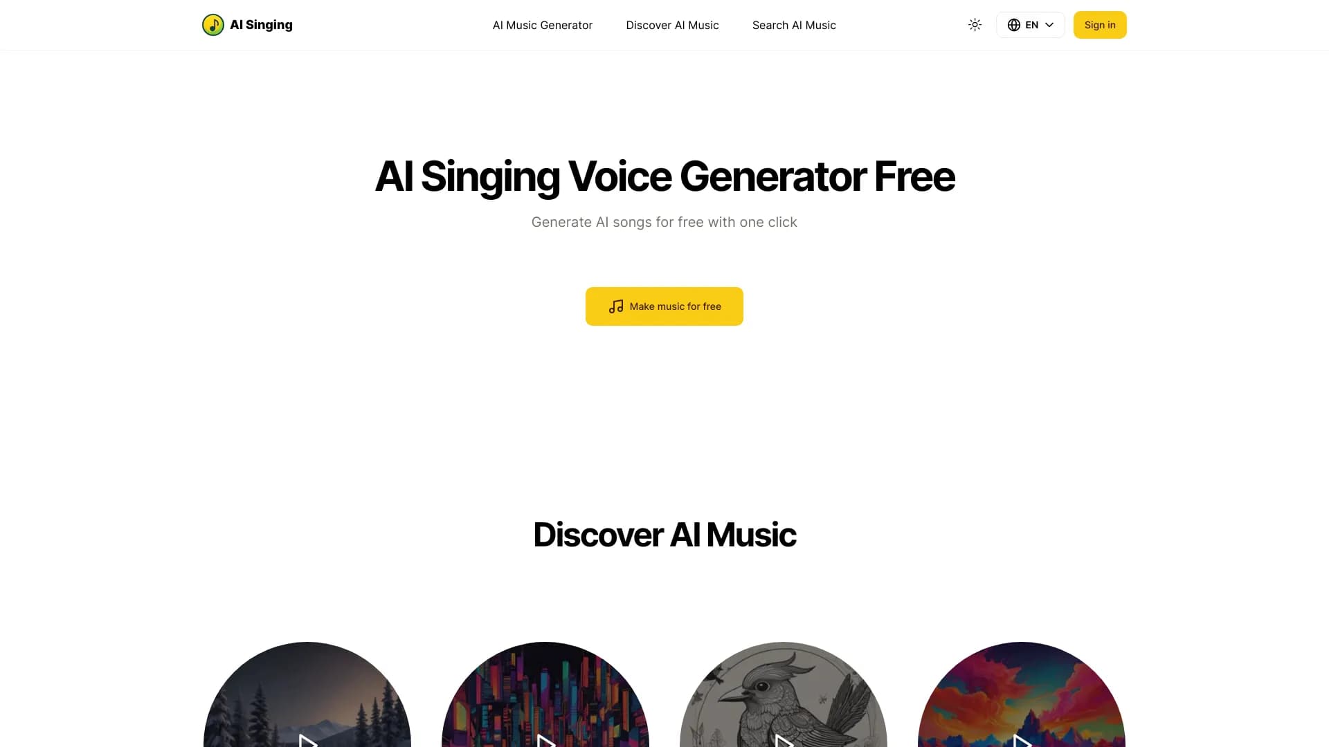 AI Singing thumbnail
