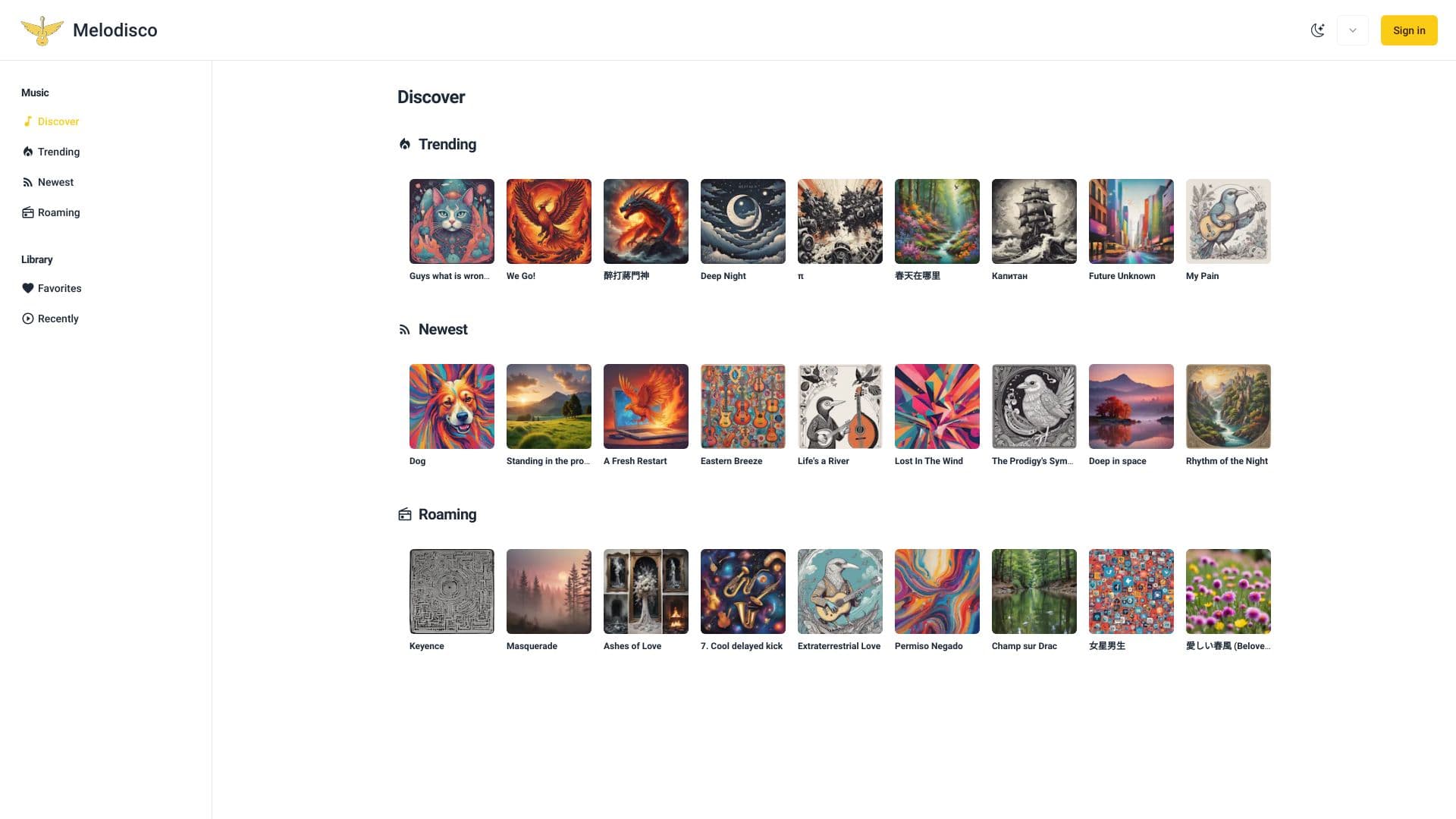 Melodisco AI Music Player thumbnail
