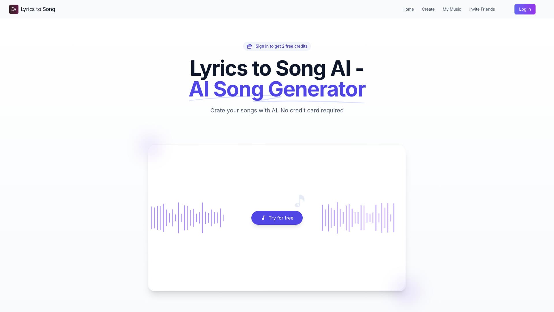 Lyrics To Song AI thumbnail