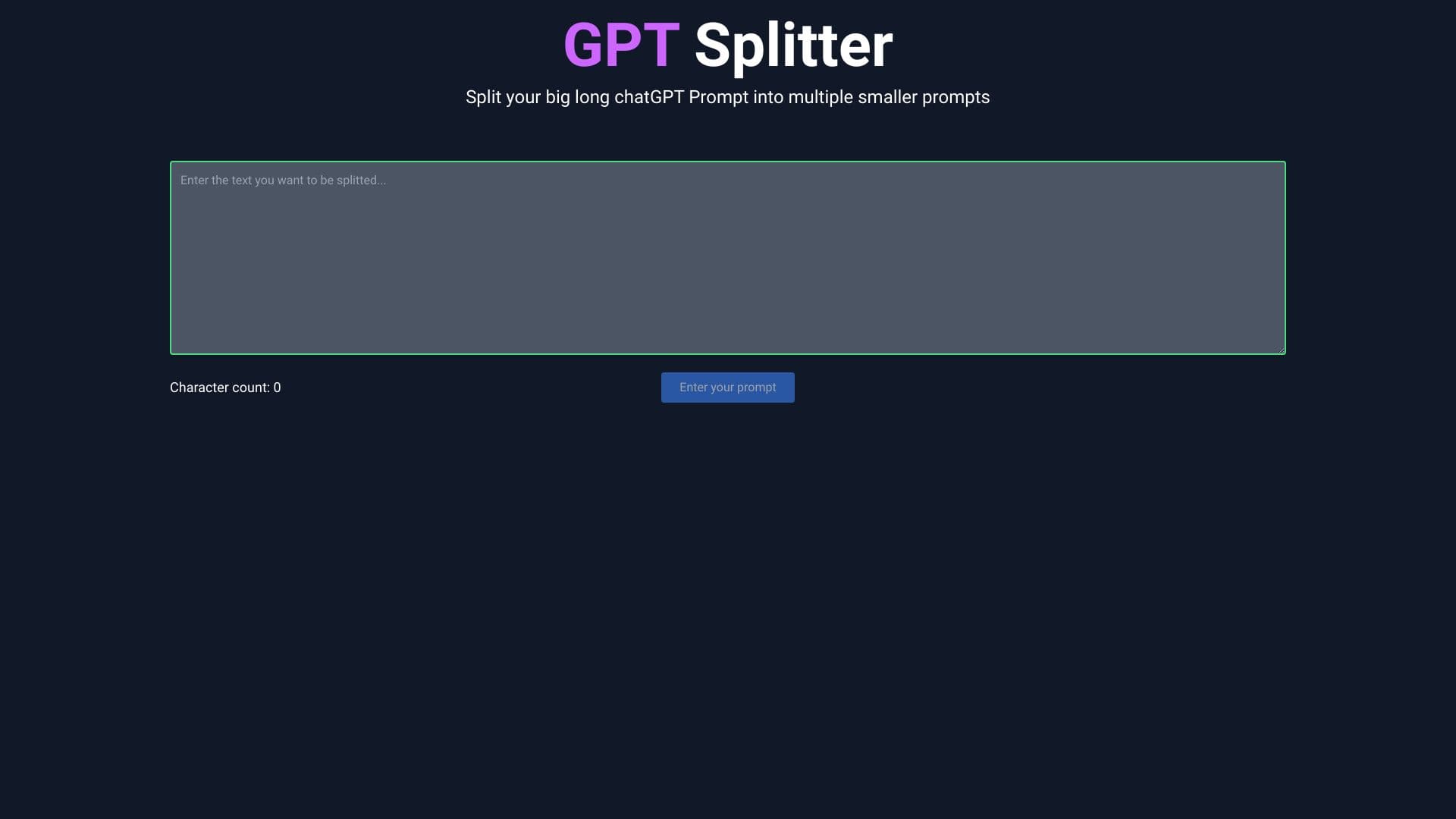 GPT Splitter thumbnail