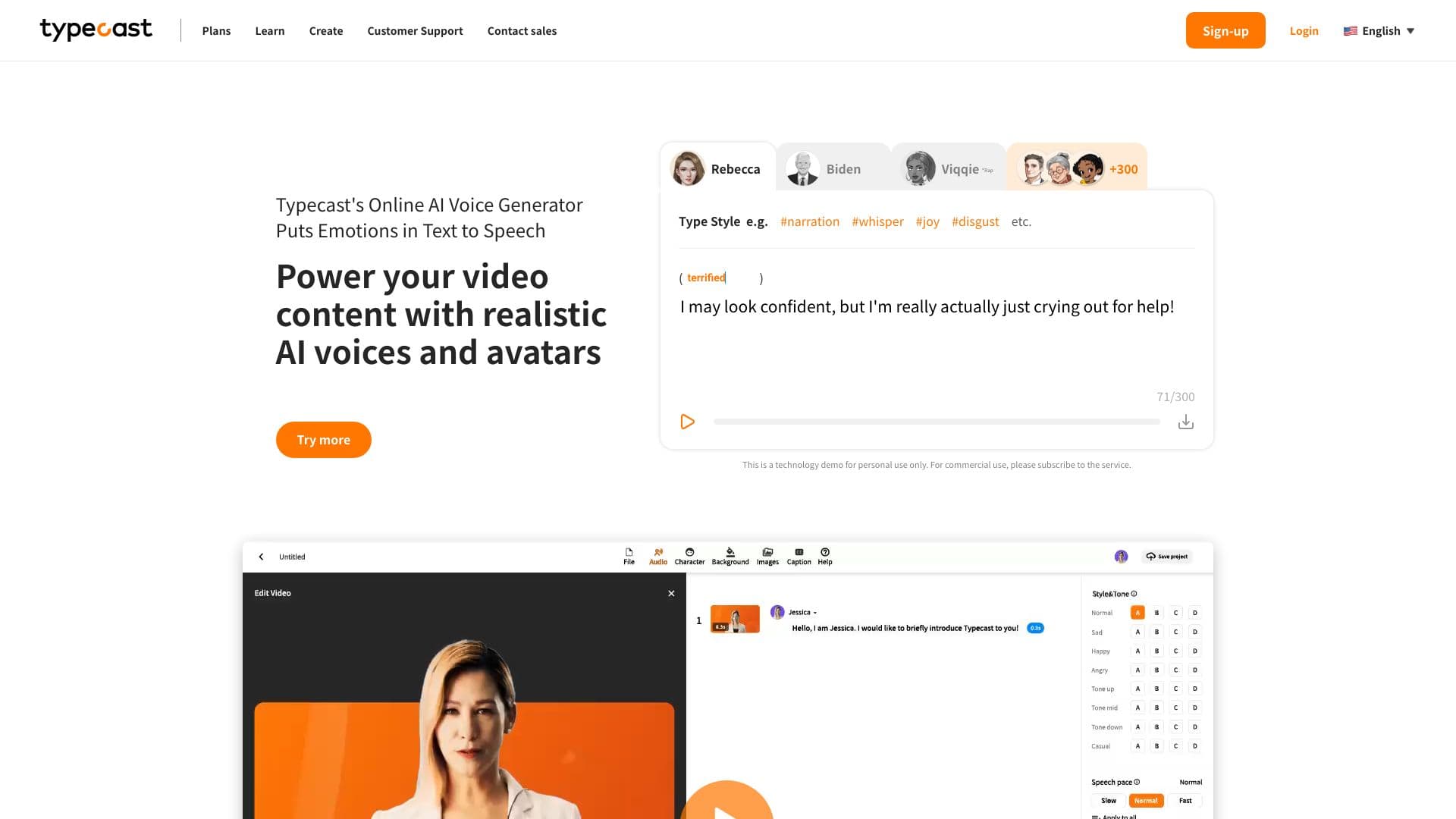 Typecast AI thumbnail