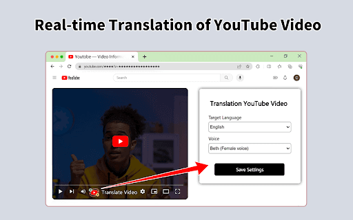 YouTube Real Time Translation thumbnail