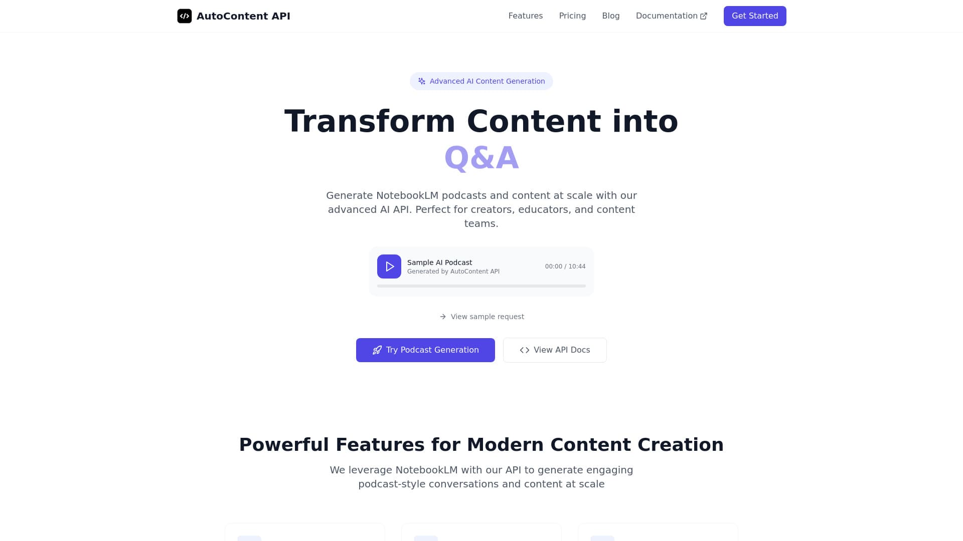 AutoContent API thumbnail