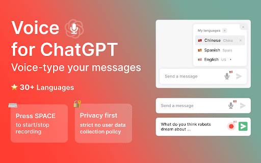 Vocha | Voice for ChatGPT thumbnail