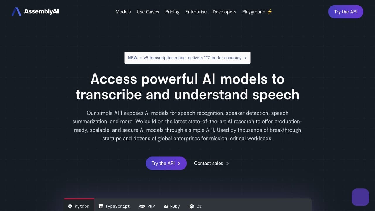 AssemblyAI thumbnail