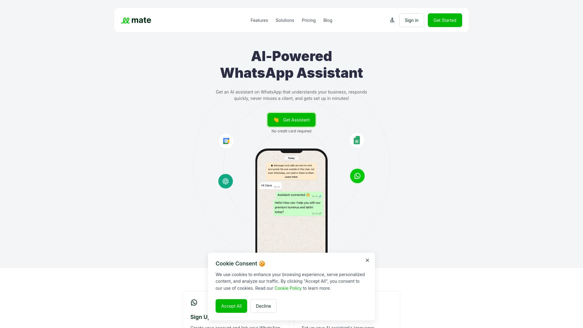 AI-Powered WhatsApp Assistant thumbnail