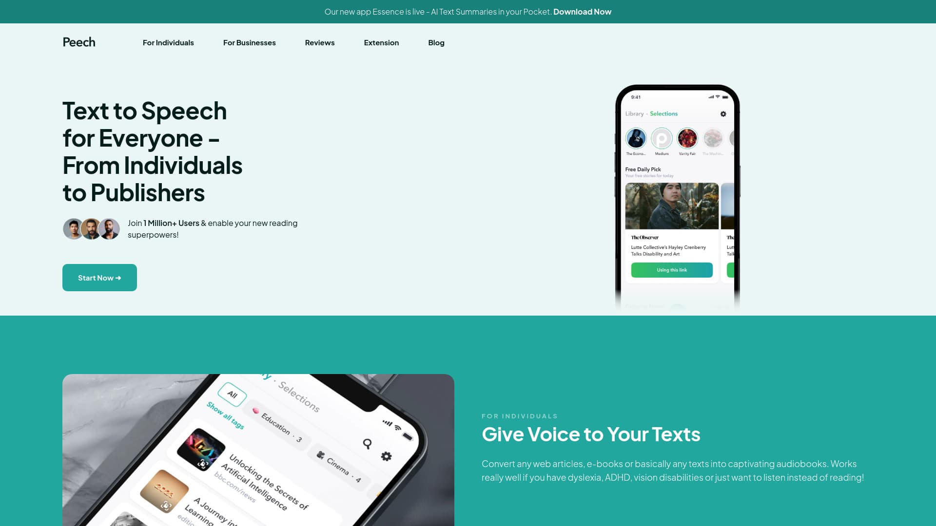 Peech: Text to Speech Reader thumbnail
