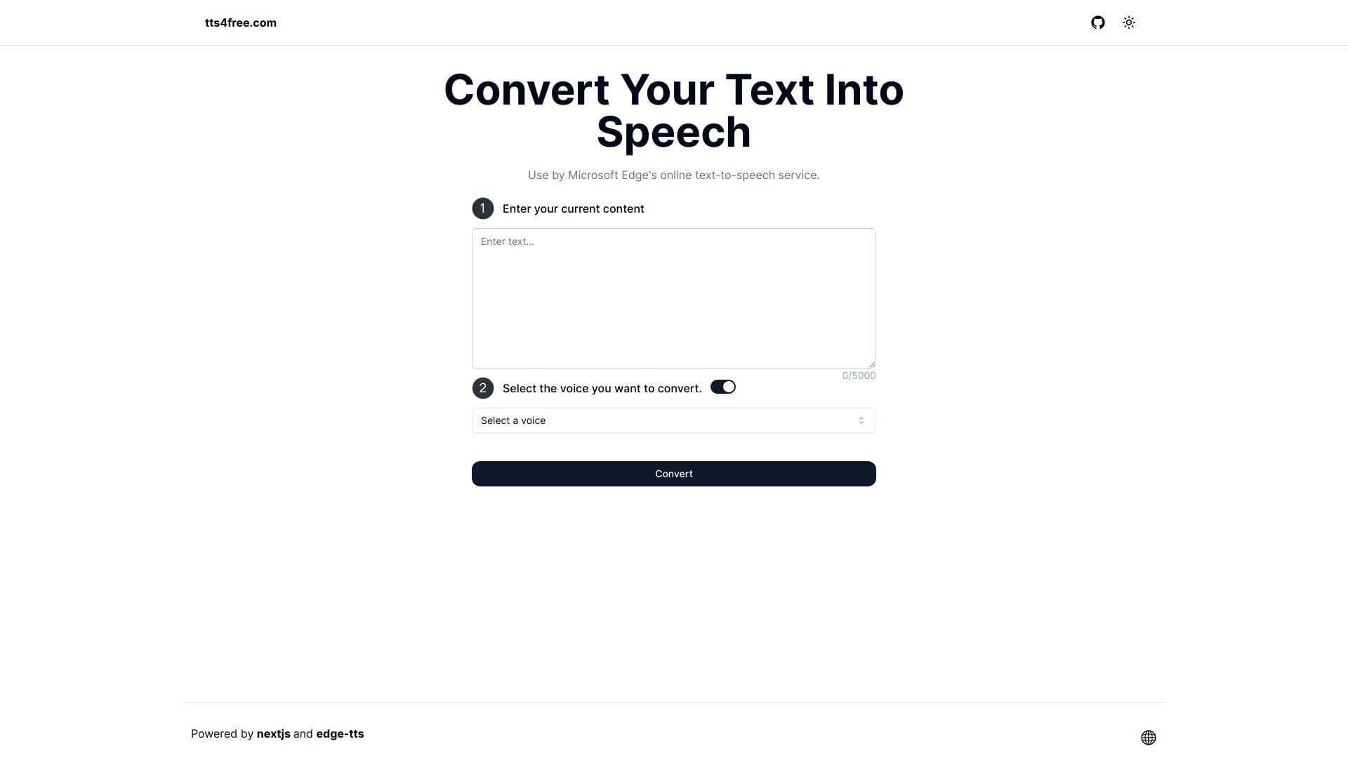 free text Into Speech thumbnail