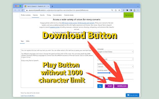 Downloader for Microsoft™ Text-to-Speech thumbnail