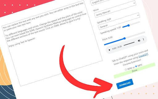 AudioTTS - Simple Text to Speech Downloader thumbnail