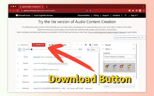 Microsoft Audio-Content-Creation TTS Exporter thumbnail