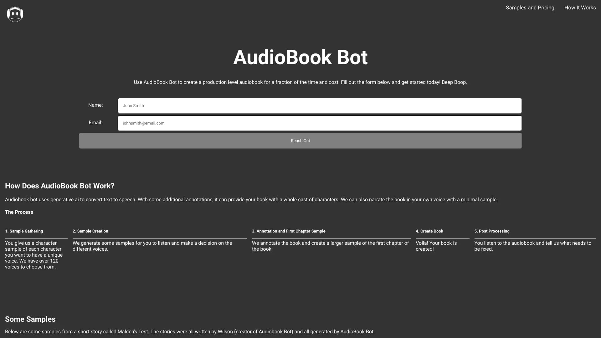 AudioBook Bot thumbnail