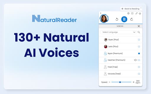 NaturalReader - AI Text to Speech thumbnail