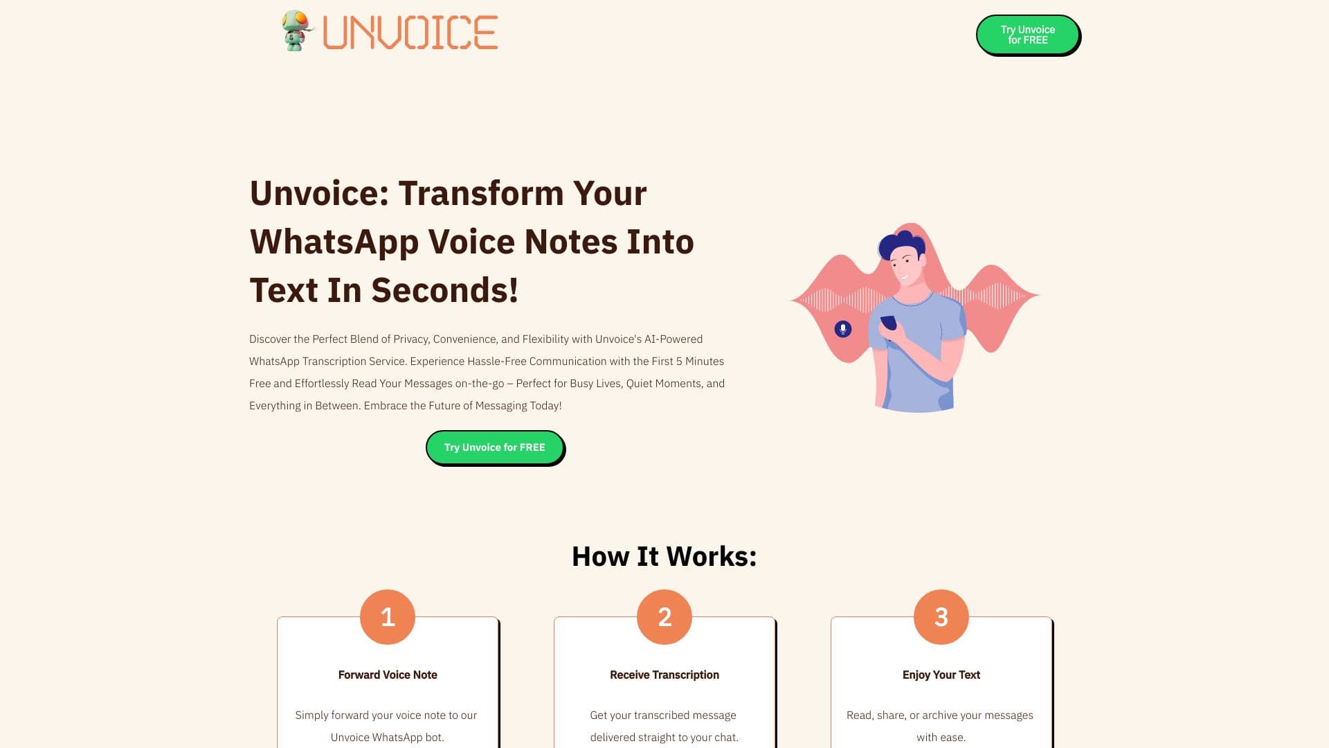 Unvoice thumbnail
