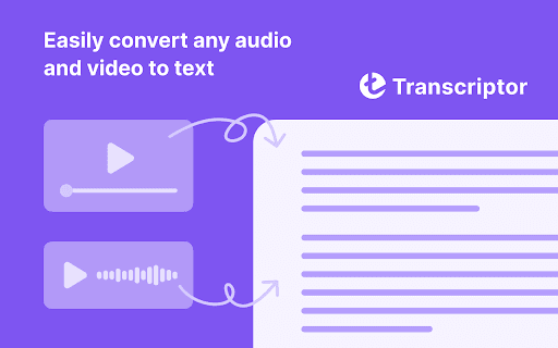 Audio Transkriptor: Audio to Text thumbnail