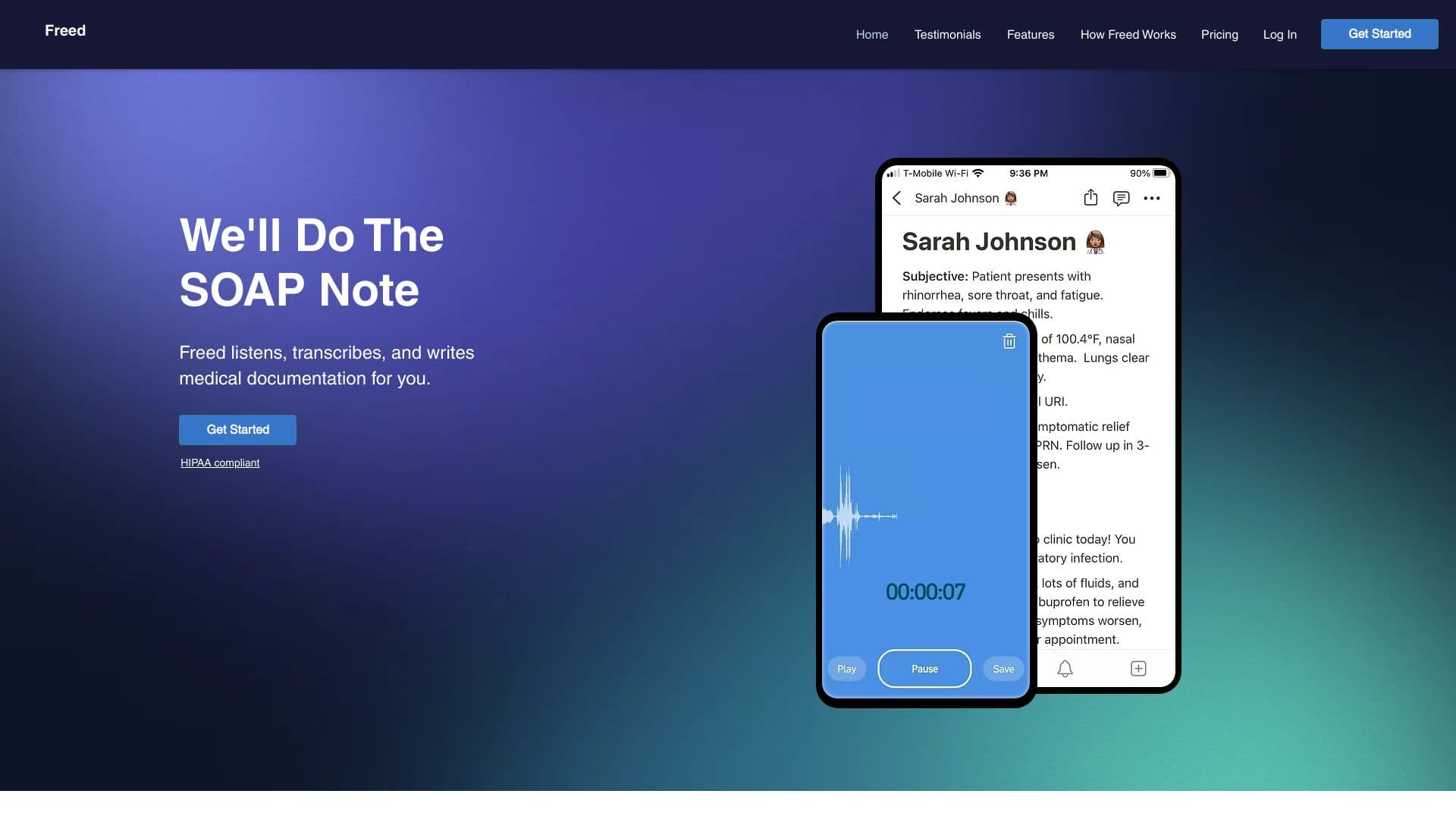 Freed AI Medical Scribe thumbnail