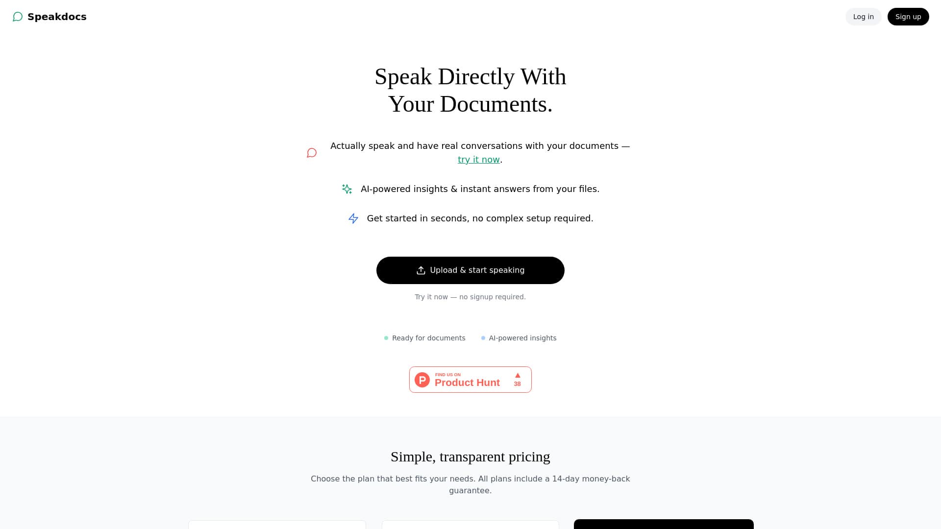 SpeakDocs thumbnail