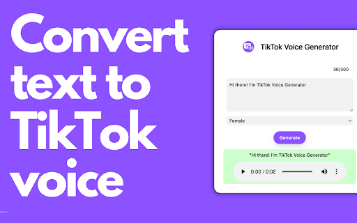 Tiktok Voice Generator thumbnail