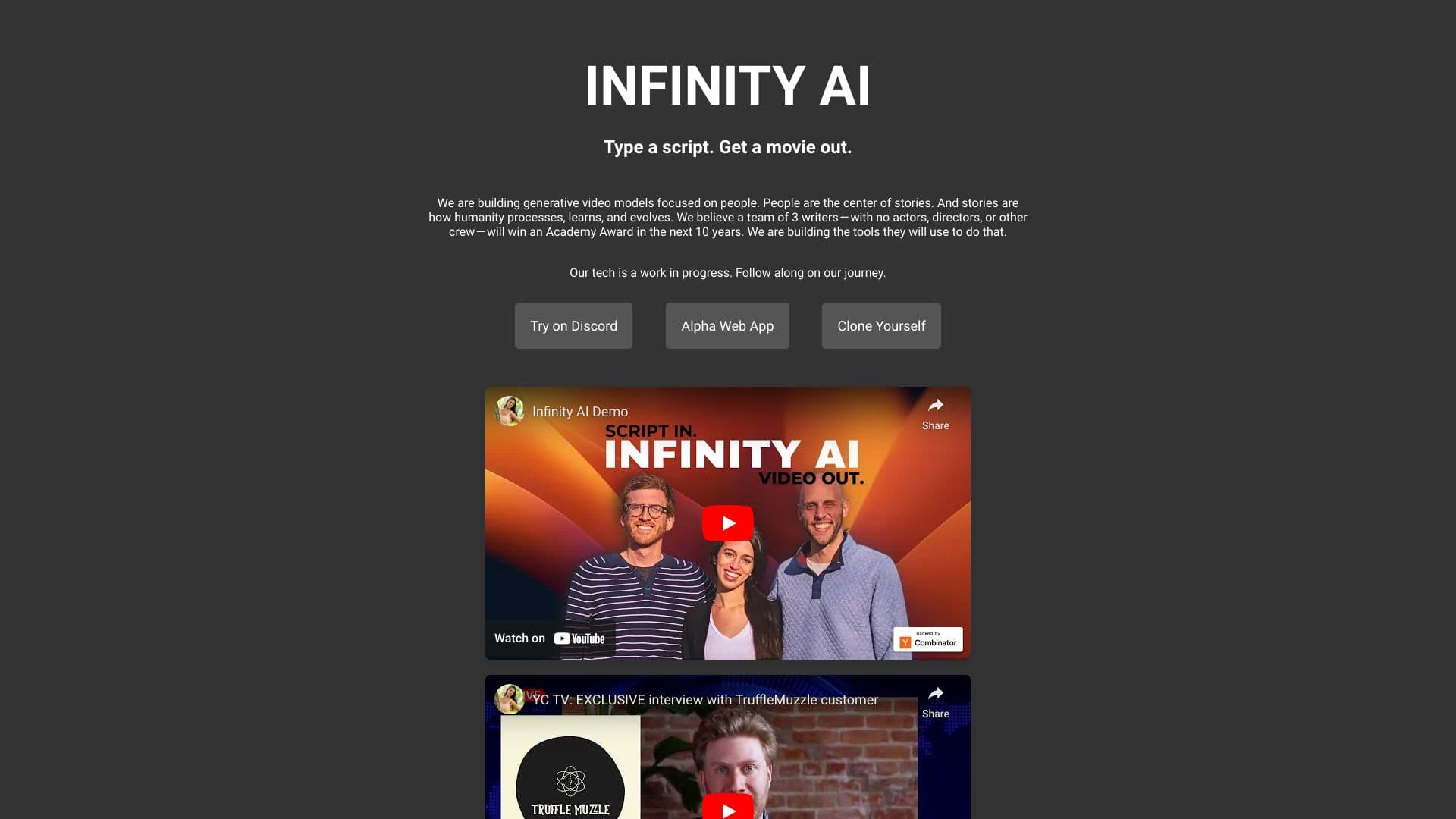 Infinity AI thumbnail