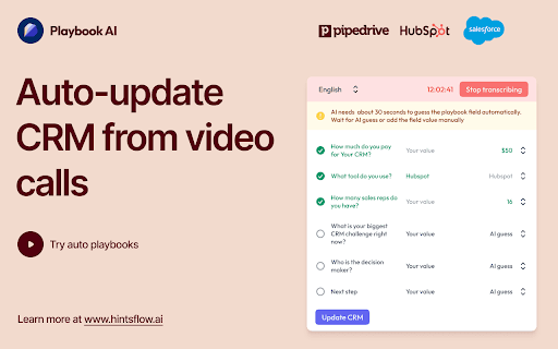Hints Playbook AI thumbnail