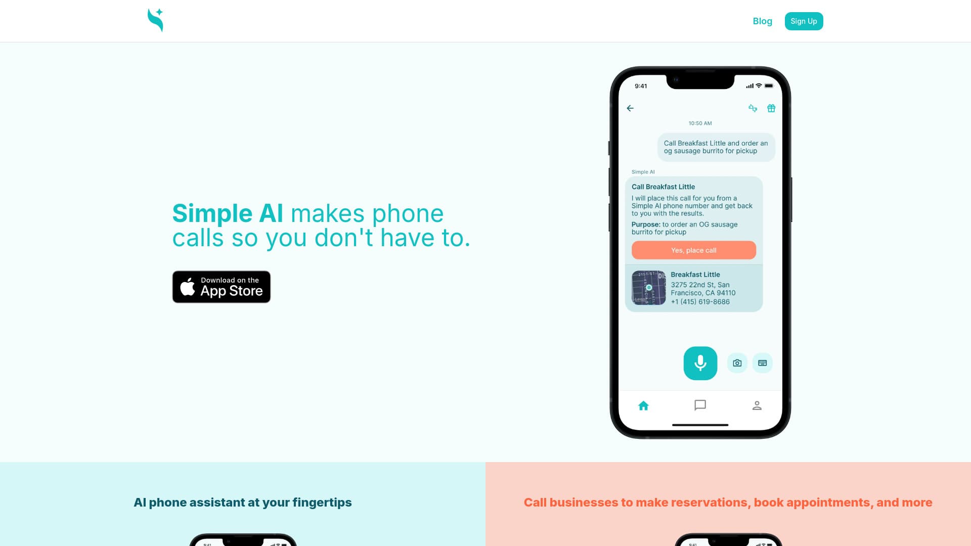 Simple AI Phone Assistant thumbnail