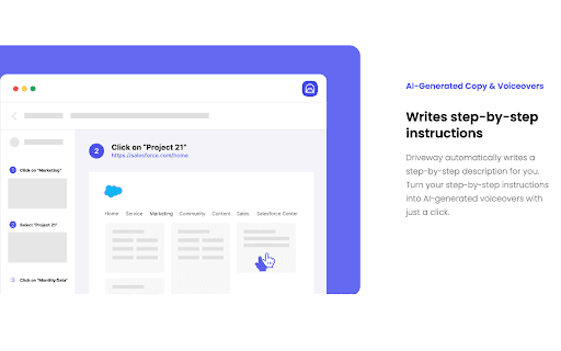 Driveway: AI Screenshot Guides, SOPs, & Demos thumbnail