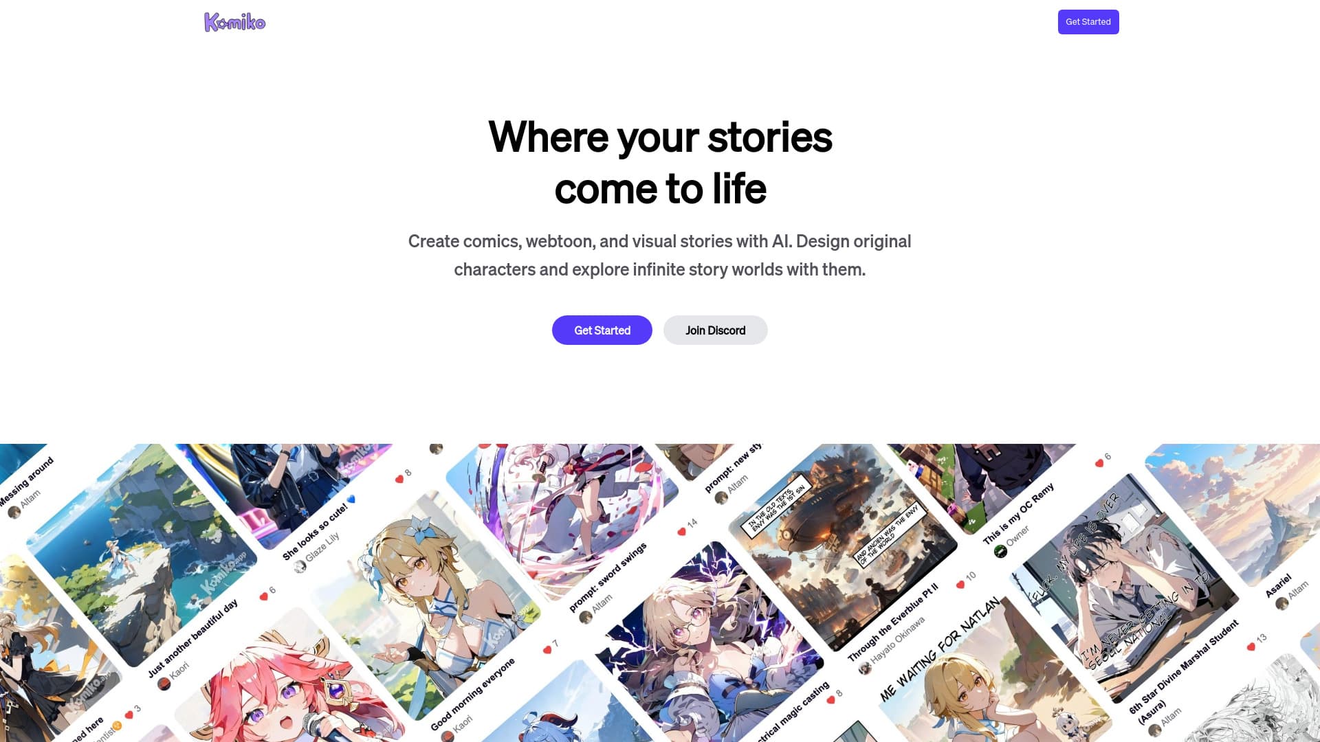 Komiko : AI Comics, AI Characters & AI Anime thumbnail
