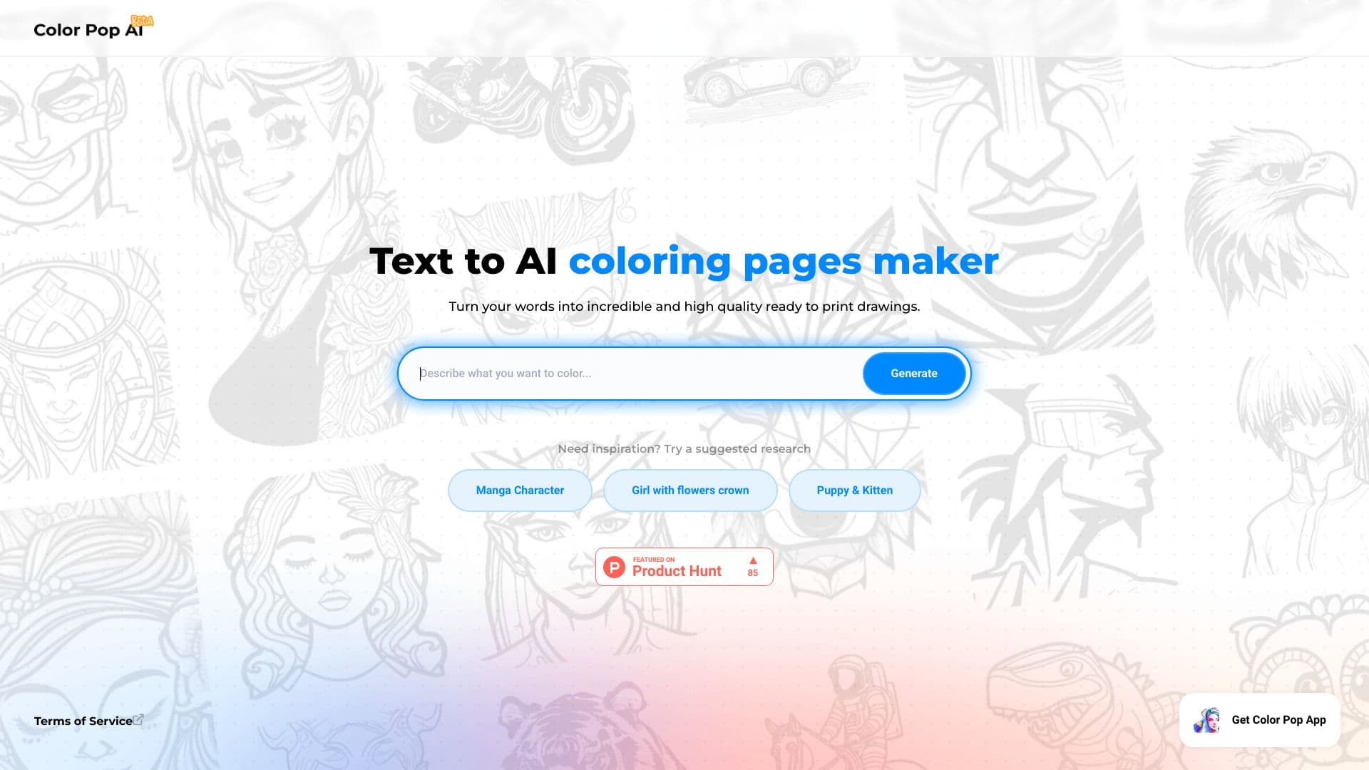 Color Pop - Coloring powered by AI thumbnail