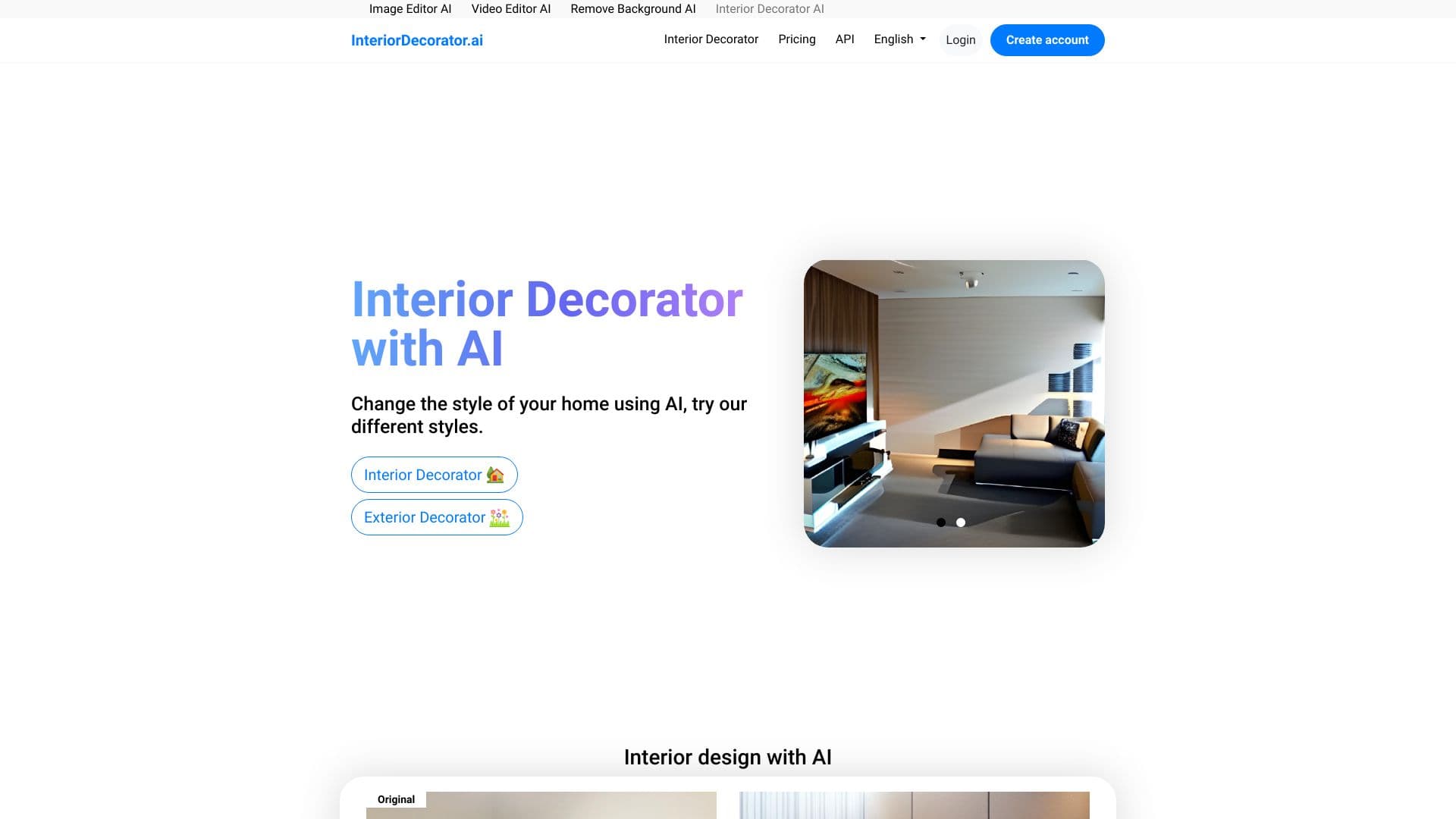Interior Decorator AI thumbnail