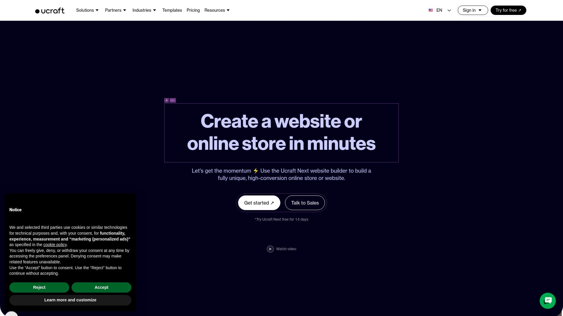 Ucraft Next thumbnail