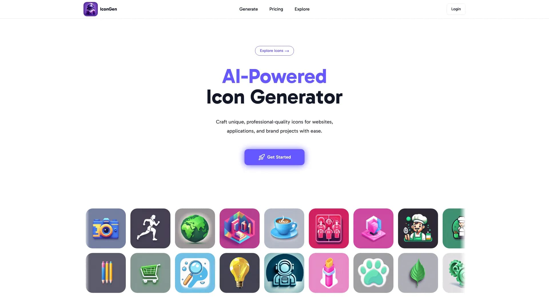 Icon Generate thumbnail