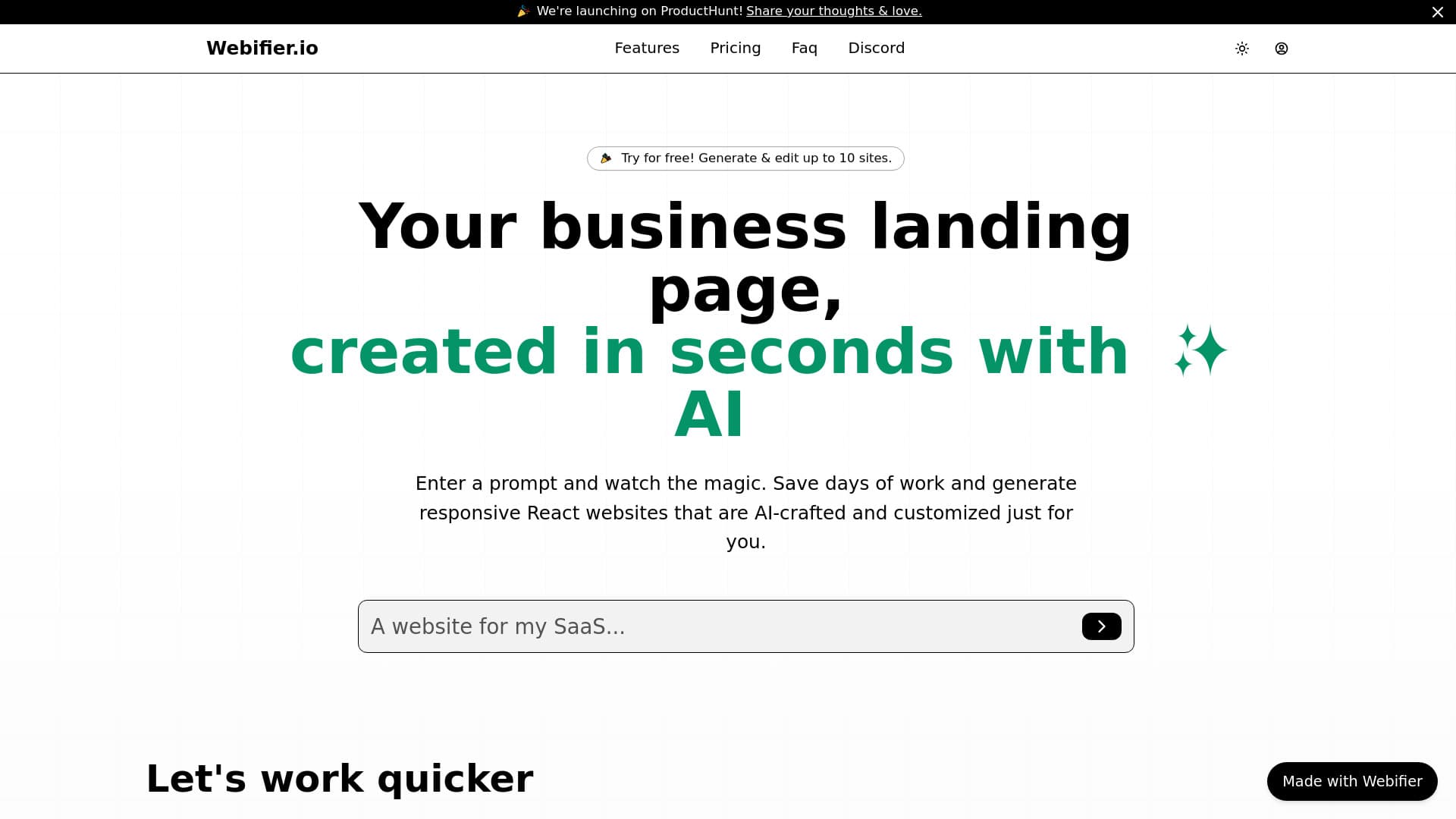 Webifier.io thumbnail