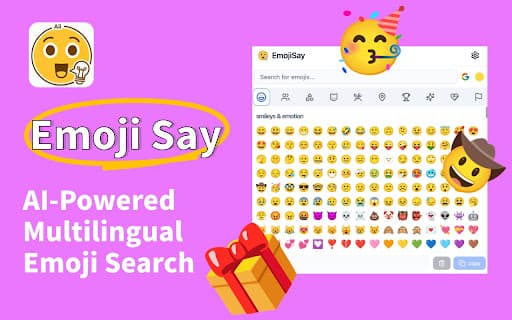 Emoji Say - AI-Powered Ultimate Emoji Companion thumbnail