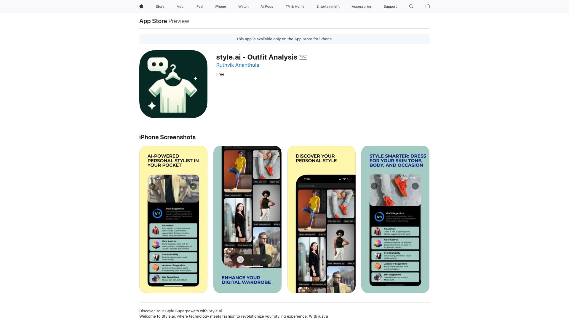 style.ai - Outfit Analysis thumbnail