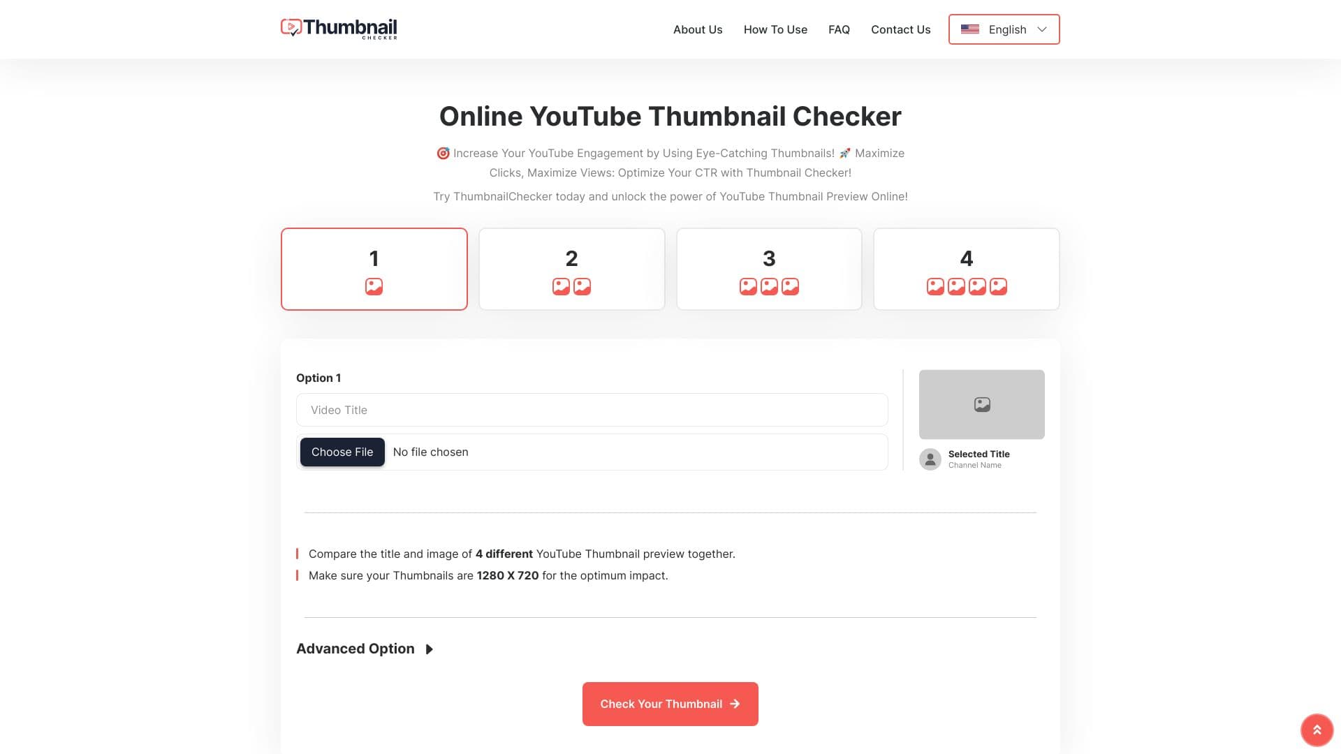YouTube Thumbnail Checker thumbnail