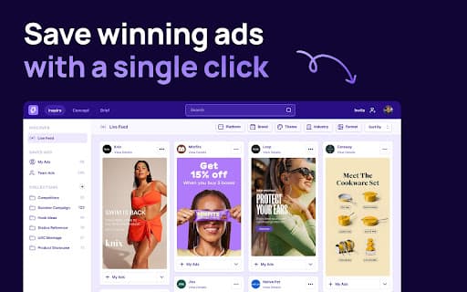 MagicBrief - Save Facebook & TikTok ads thumbnail